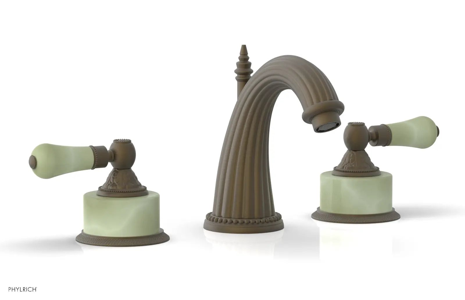 Phylrich VERSAILLES Widespread Faucet - Green Onyx by Phylrich