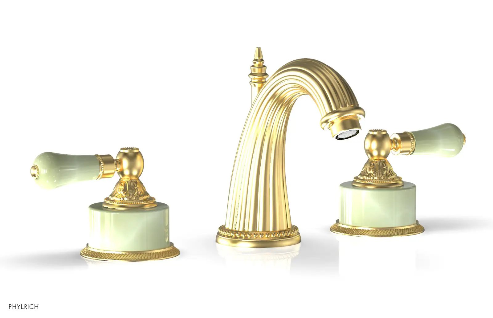 Phylrich VERSAILLES Widespread Faucet - Green Onyx by Phylrich