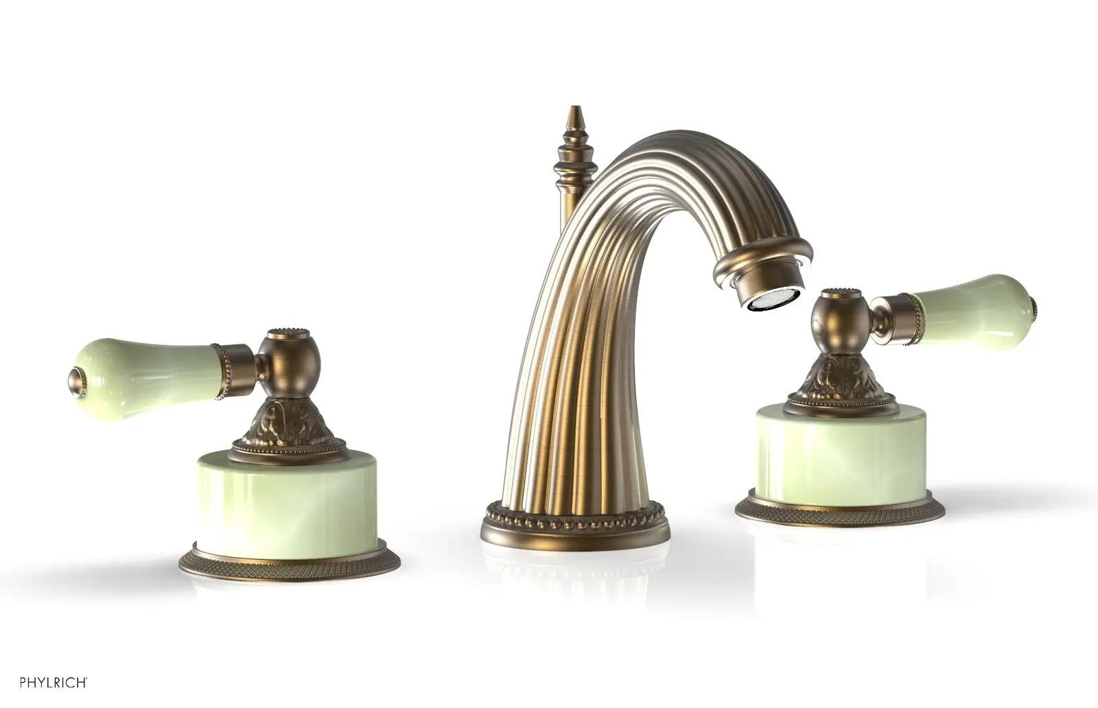 Phylrich VERSAILLES Widespread Faucet - Green Onyx by Phylrich