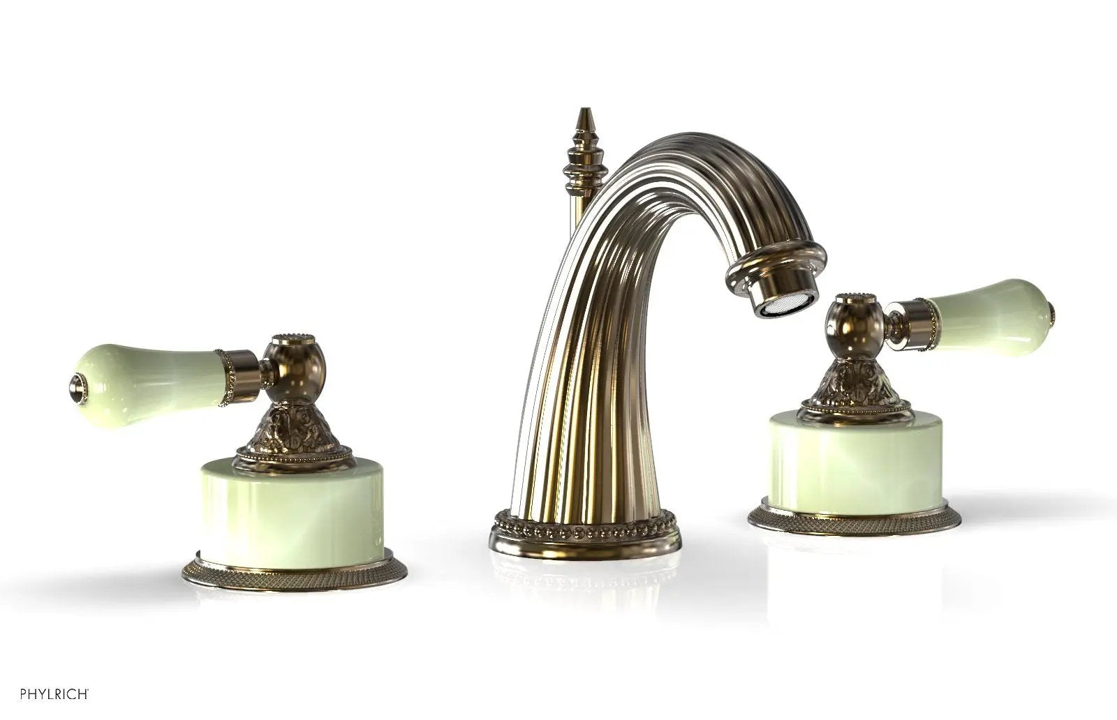 Phylrich VERSAILLES Widespread Faucet - Green Onyx by Phylrich