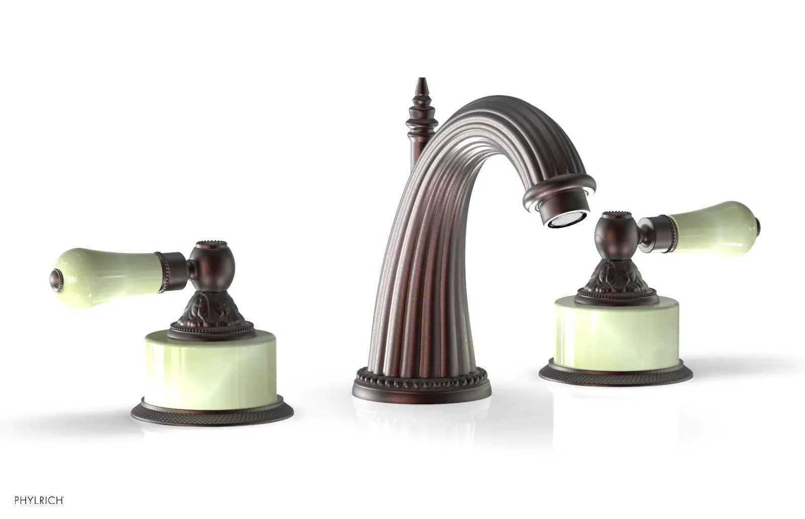 Phylrich VERSAILLES Widespread Faucet - Green Onyx by Phylrich