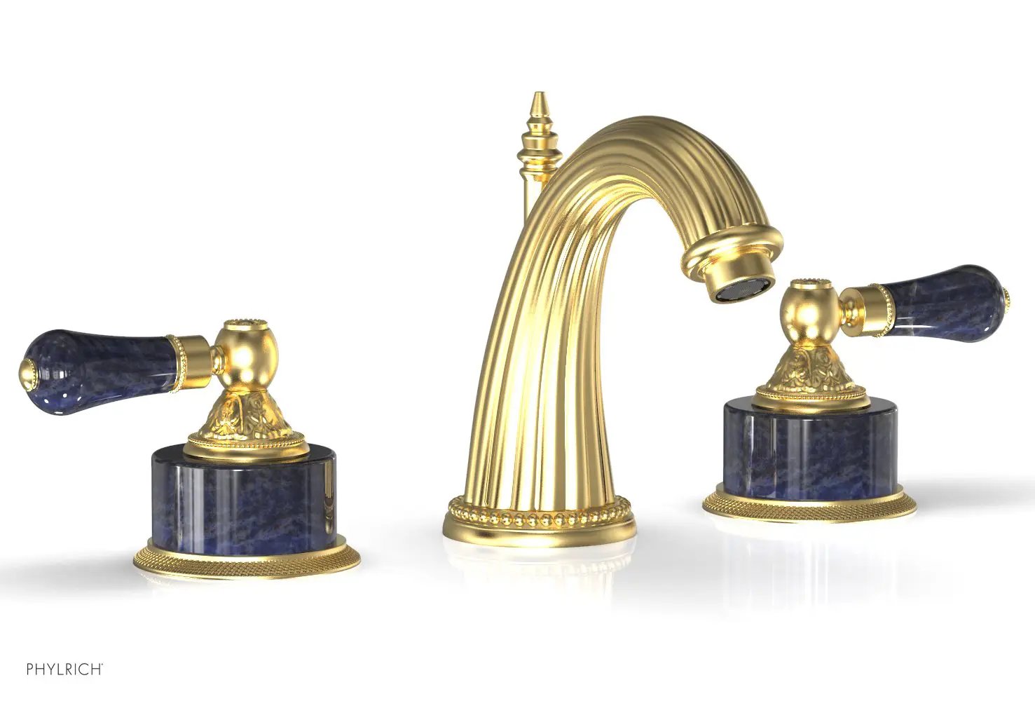 Phylrich VERSAILLES Widespread Faucet - Bleu Sodalite by Phylrich