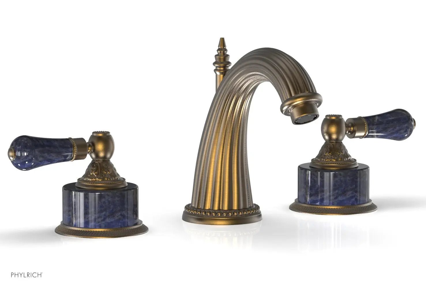 Phylrich VERSAILLES Widespread Faucet - Bleu Sodalite by Phylrich