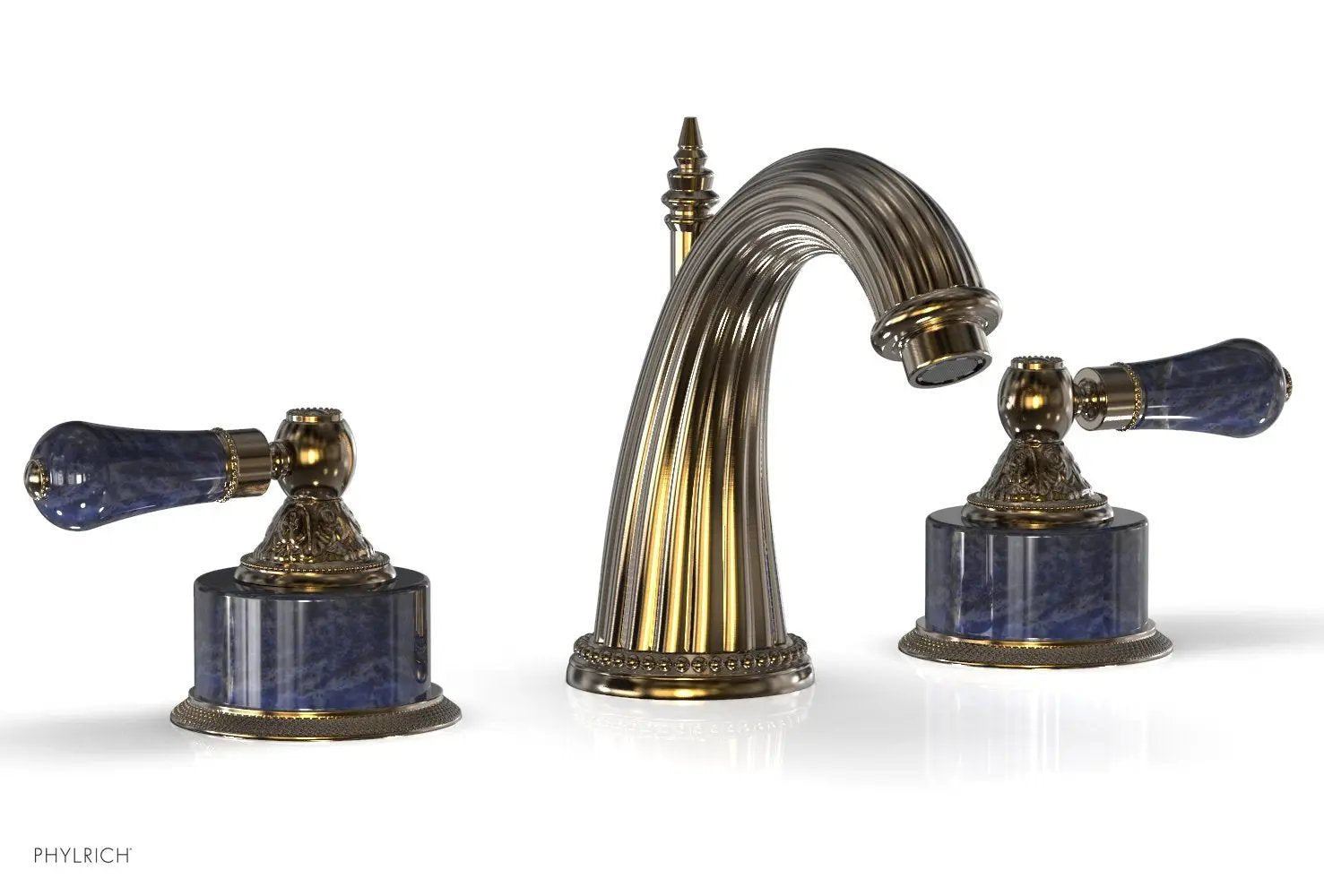 Phylrich VERSAILLES Widespread Faucet - Bleu Sodalite by Phylrich