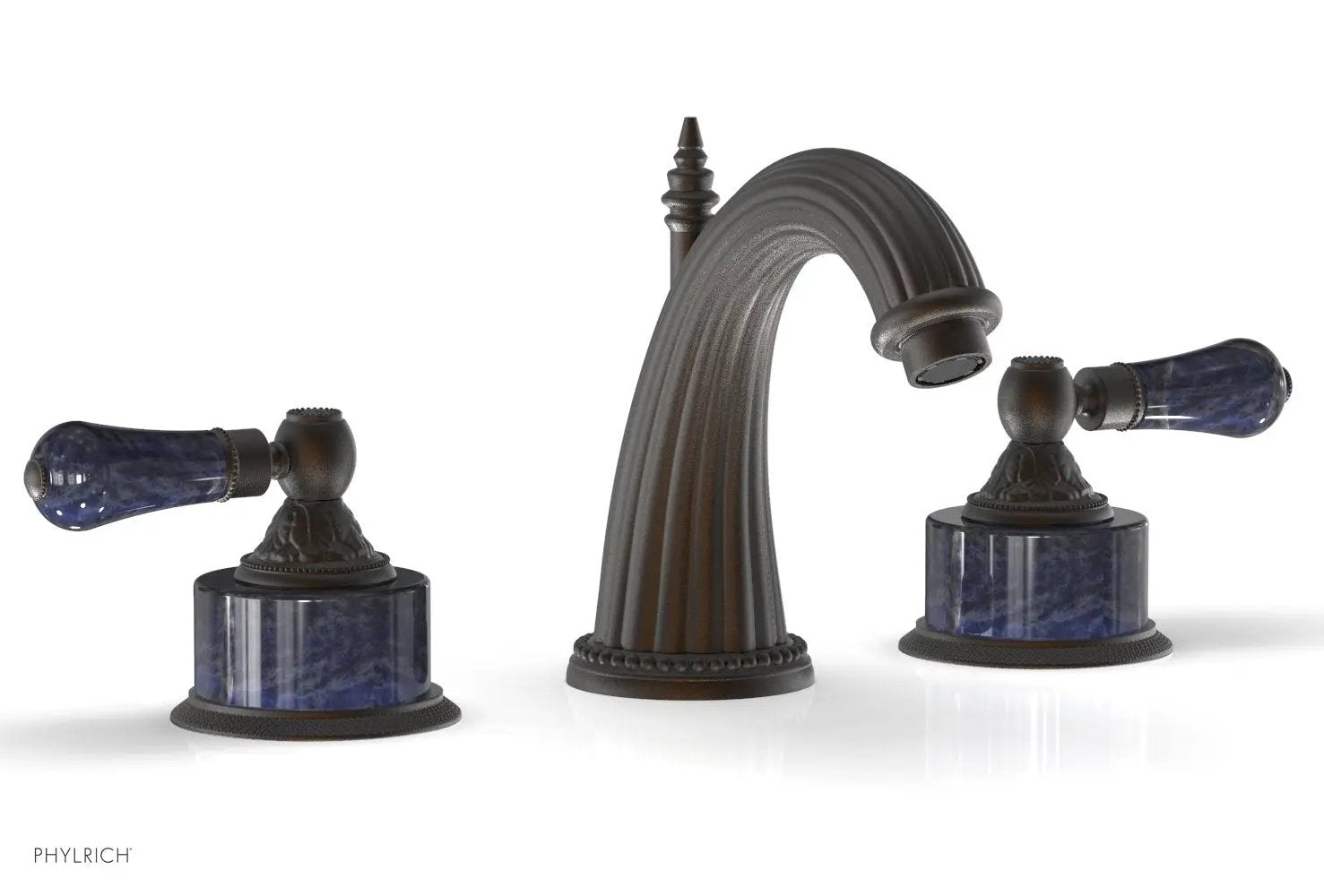 Phylrich VERSAILLES Widespread Faucet - Bleu Sodalite by Phylrich