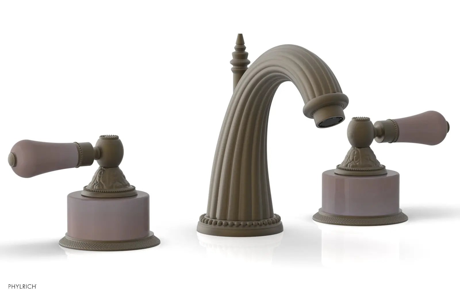 Phylrich VERSAILLES Widespread Faucet - Pink Onyx by Phylrich
