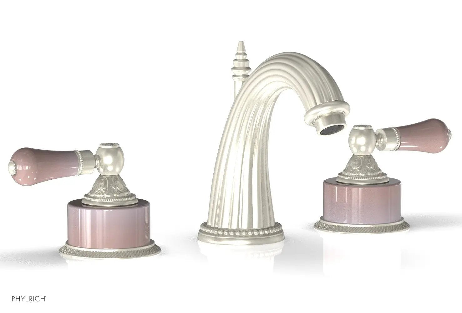Phylrich VERSAILLES Widespread Faucet - Pink Onyx by Phylrich