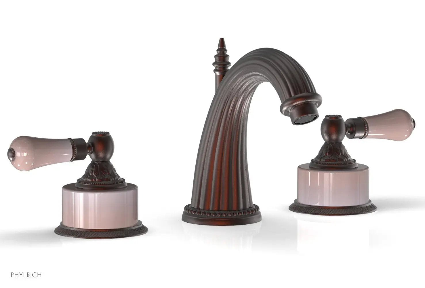 Phylrich VERSAILLES Widespread Faucet - Pink Onyx by Phylrich
