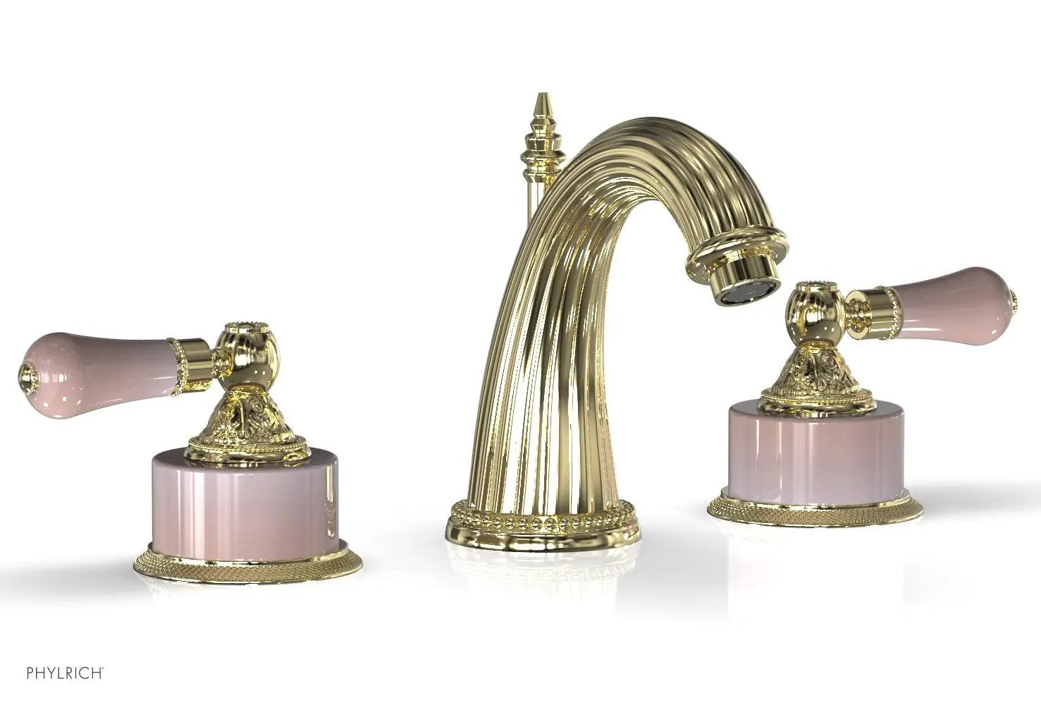 Phylrich VERSAILLES Widespread Faucet - Pink Onyx by Phylrich