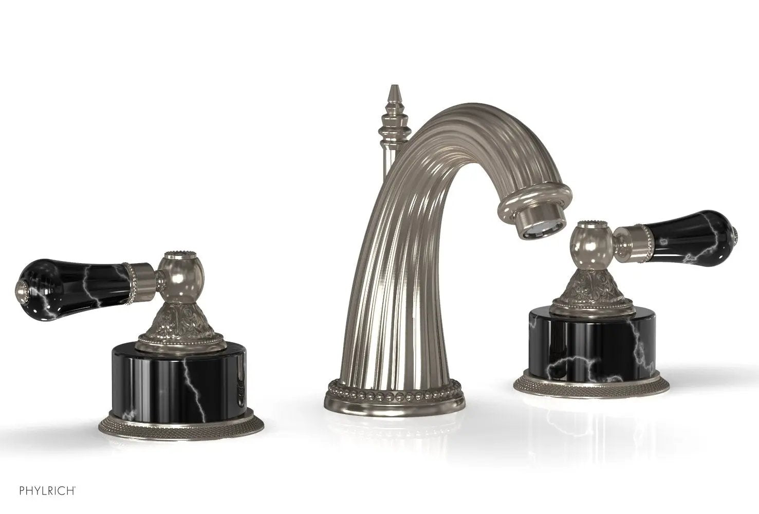 Phylrich VERSAILLES Widespread Faucet - Frienze Black Onyx by Phylrich