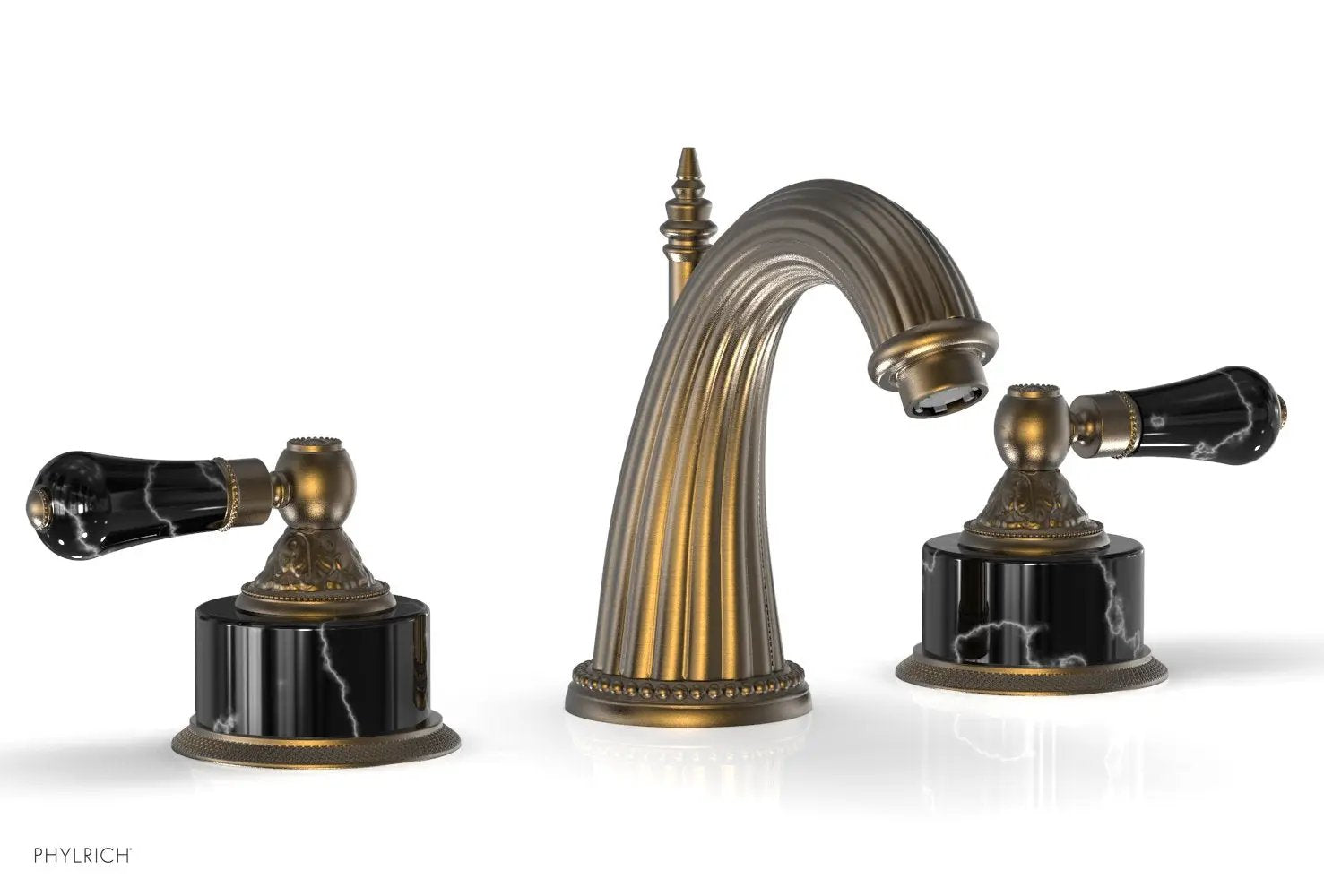 Phylrich VERSAILLES Widespread Faucet - Frienze Black Onyx by Phylrich