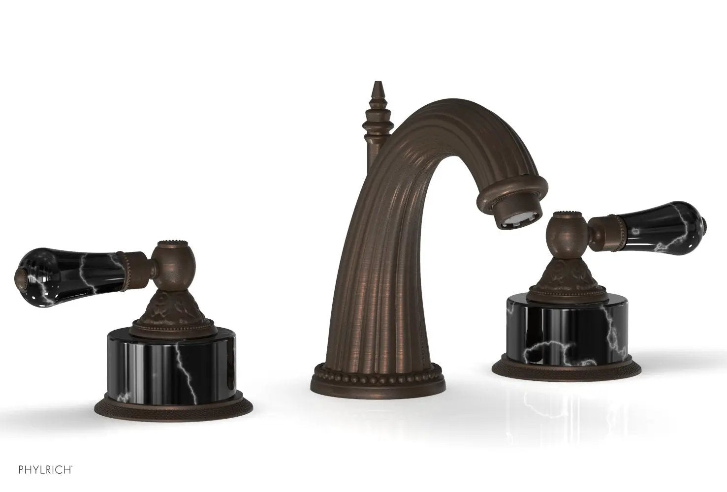 Phylrich VERSAILLES Widespread Faucet - Frienze Black Onyx by Phylrich