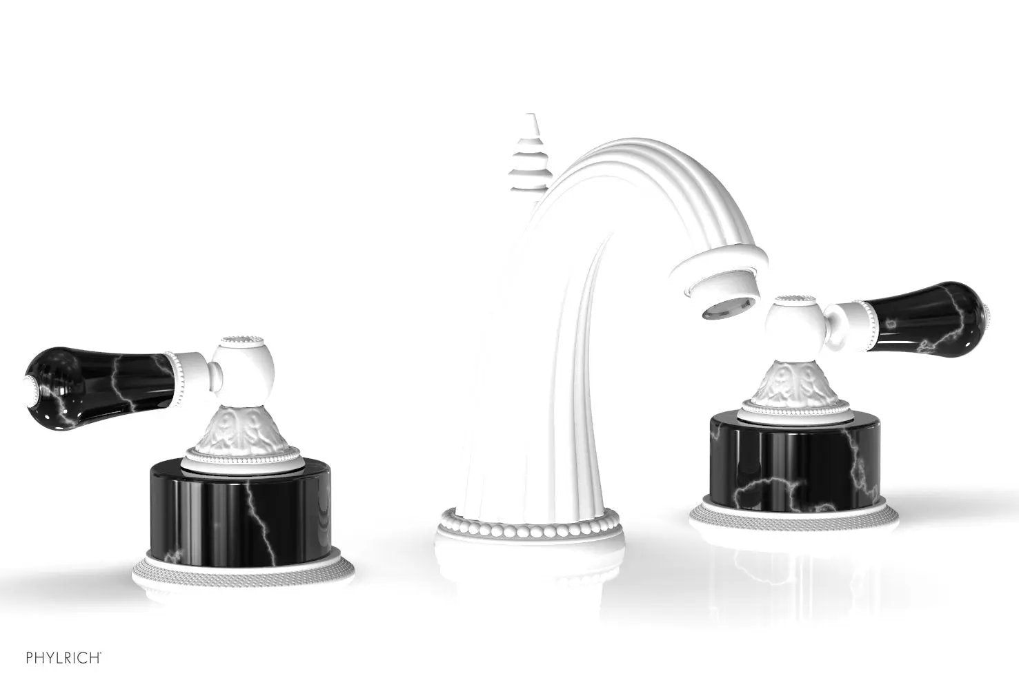 Phylrich VERSAILLES Widespread Faucet - Frienze Black Onyx by Phylrich