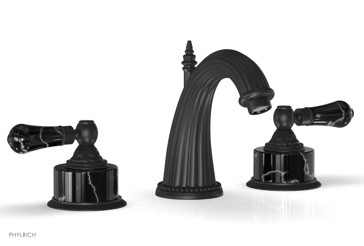 Phylrich VERSAILLES Widespread Faucet - Frienze Black Onyx by Phylrich