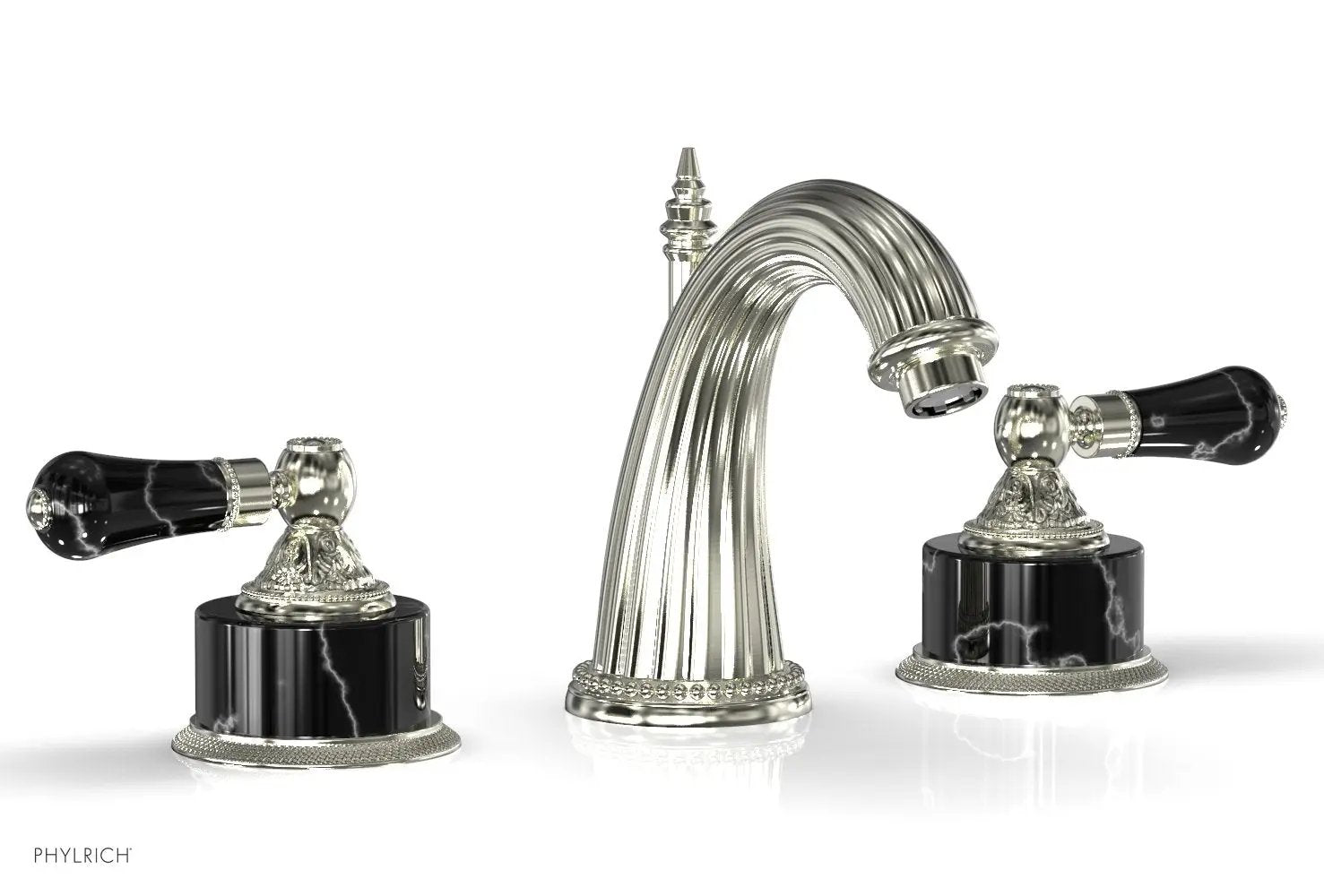 Phylrich VERSAILLES Widespread Faucet - Frienze Black Onyx by Phylrich