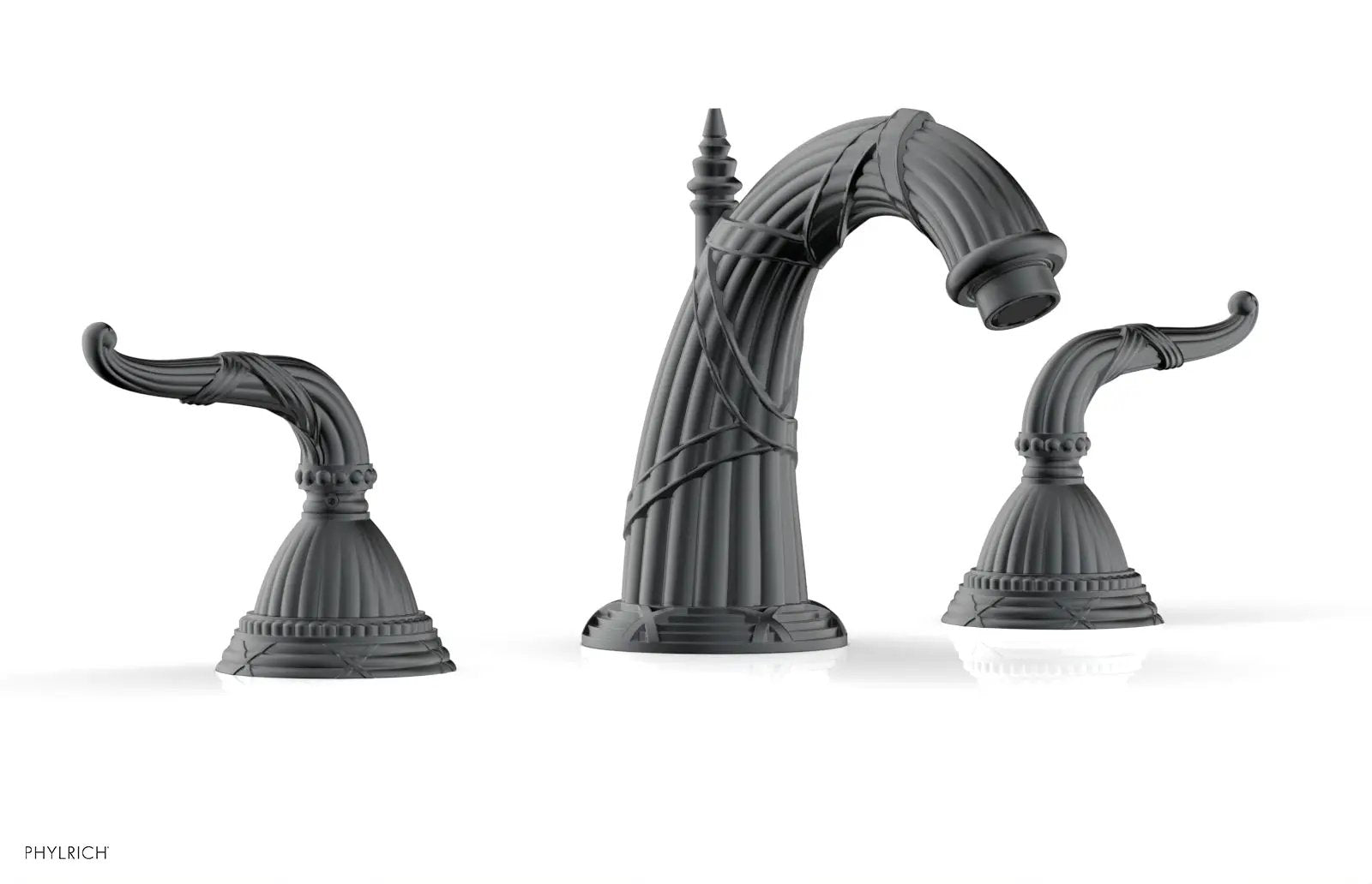 Phylrich RIBBON & REED Widespread Faucet 6-3/8" High Spout Lever Handles by Phylrich