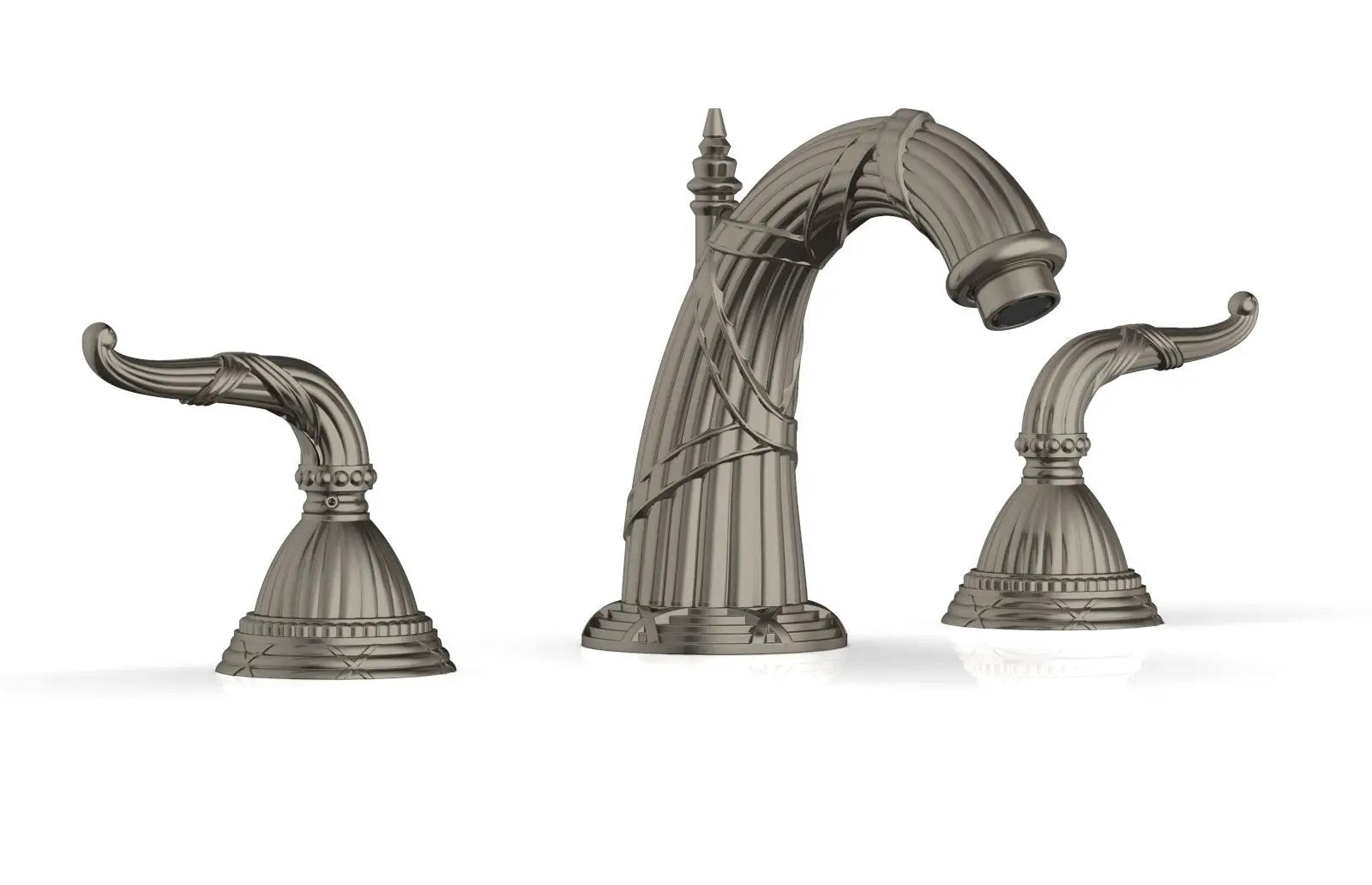 Phylrich RIBBON & REED Widespread Faucet 6-3/8" High Spout Lever Handles by Phylrich