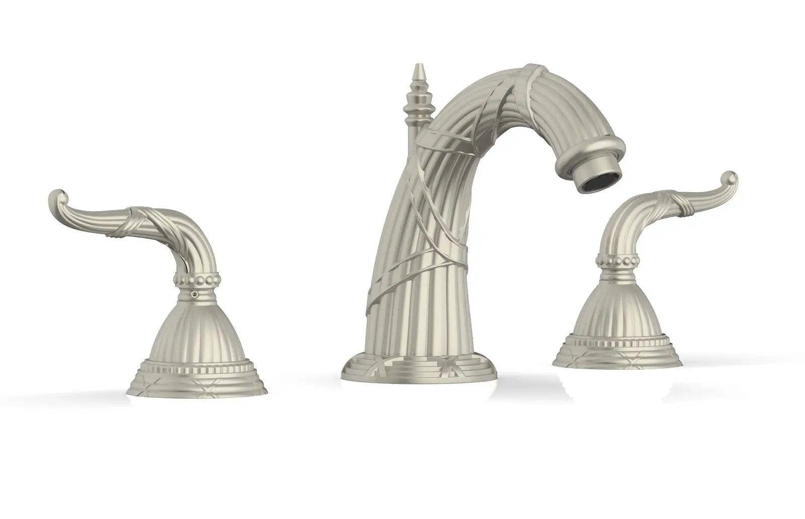 Phylrich RIBBON & REED Widespread Faucet 6-3/8" High Spout Lever Handles by Phylrich