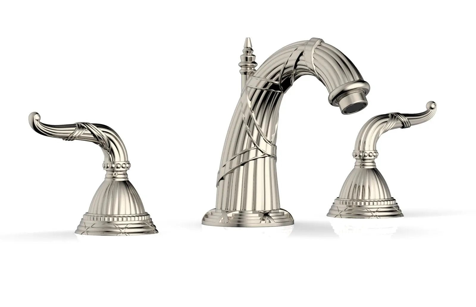 Phylrich RIBBON & REED Widespread Faucet 6-3/8" High Spout Lever Handles by Phylrich