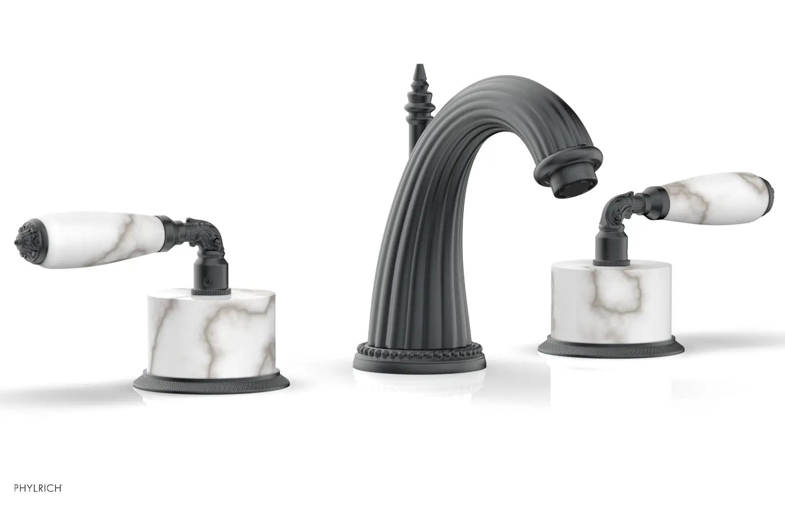 Phylrich VALENCIA Widespread Faucet White Marble by Phylrich