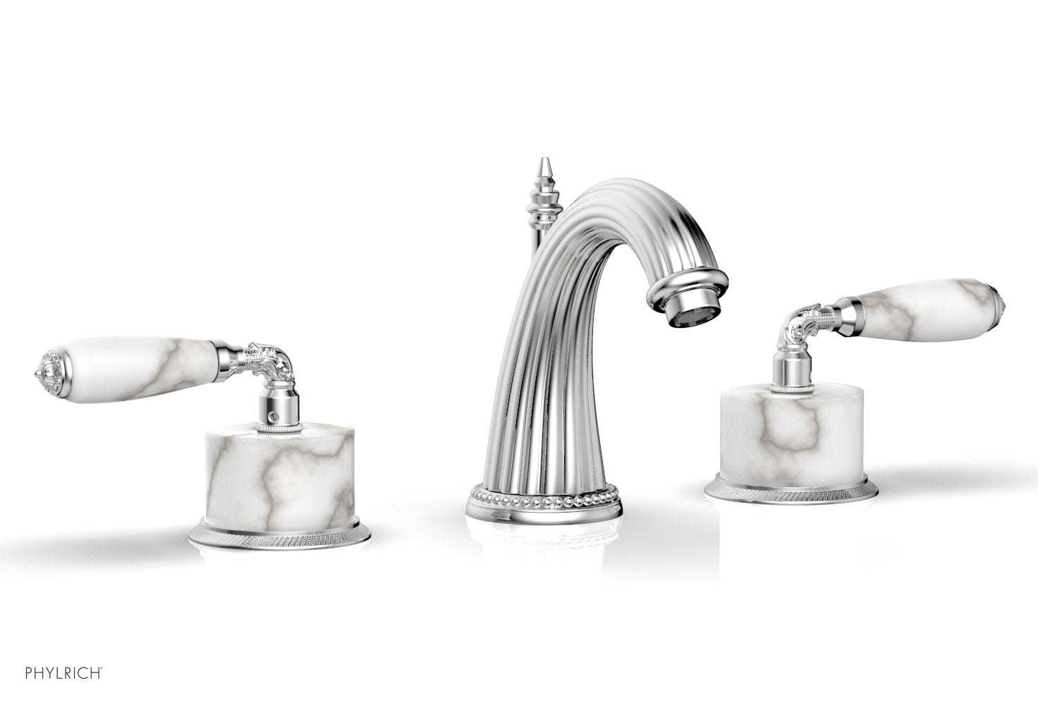 polished chrome faucet