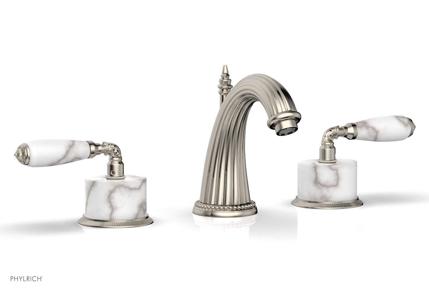 Phylrich VALENCIA Widespread Faucet White Marble