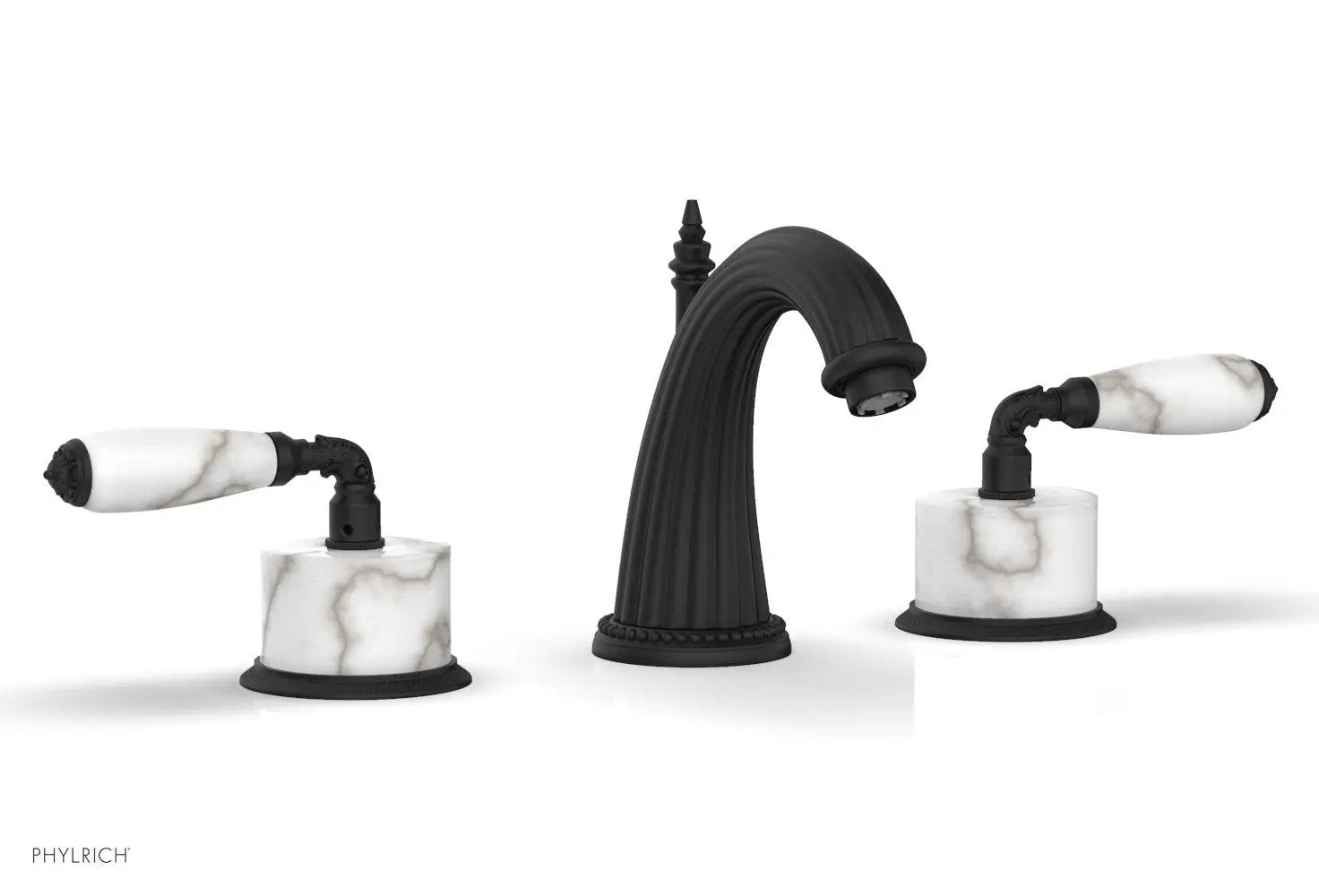 Phylrich VALENCIA Widespread Faucet White Marble by Phylrich