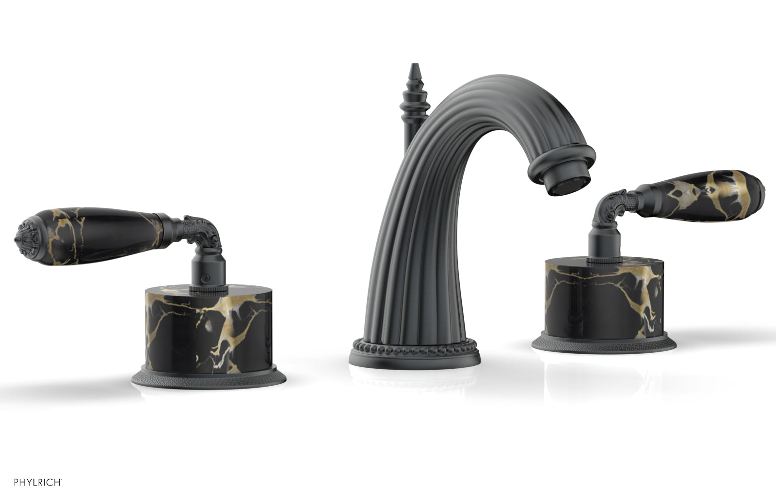Phylrich VALENCIA Widespread Faucet Black Marble