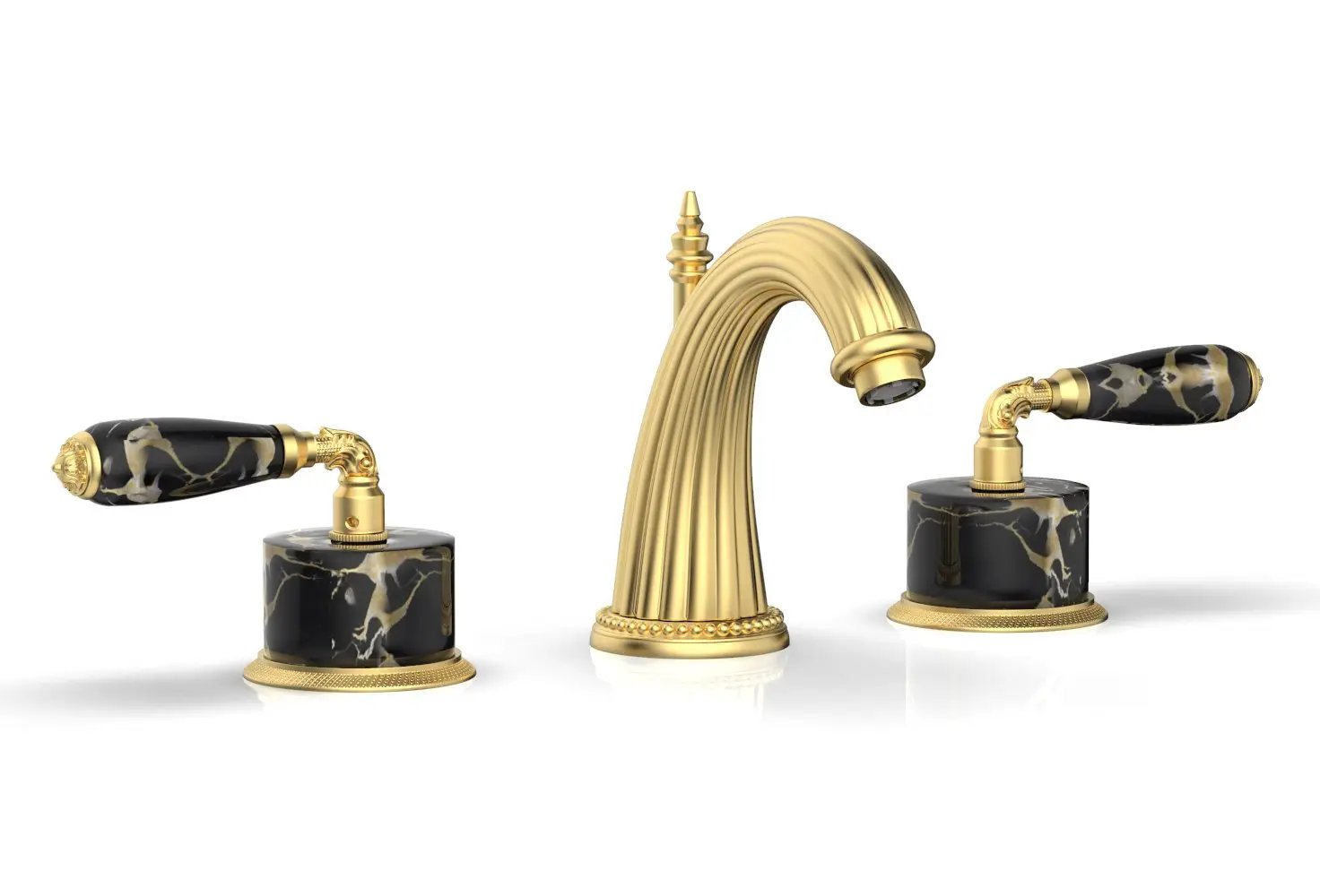Phylrich VALENCIA Widespread Faucet Black Marble by Phylrich