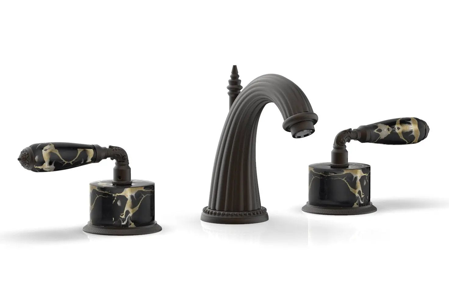 Phylrich VALENCIA Widespread Faucet Black Marble by Phylrich