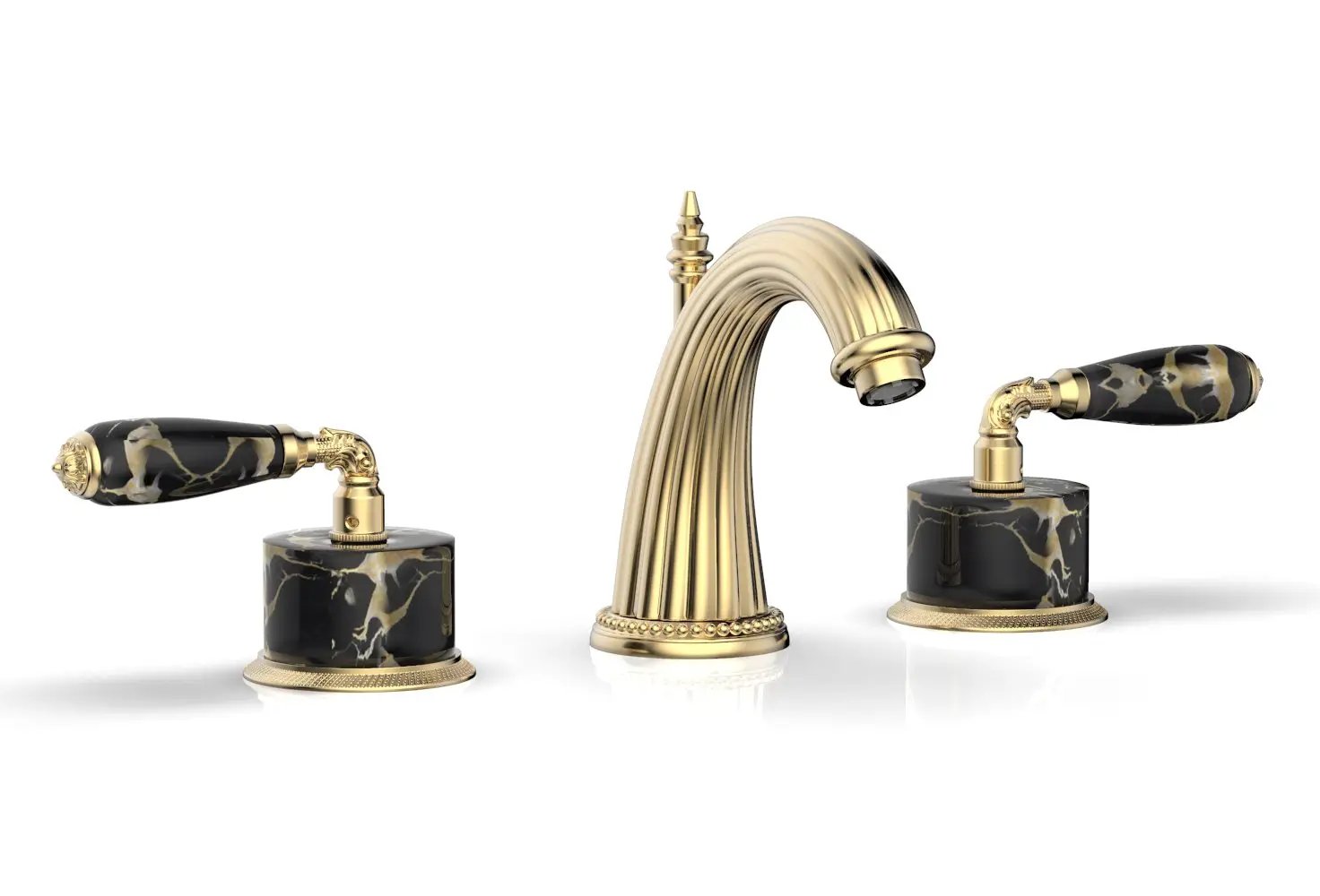 Phylrich VALENCIA Widespread Faucet Black Marble by Phylrich