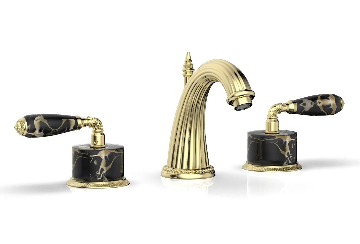Phylrich VALENCIA Widespread Faucet Black Marble by Phylrich