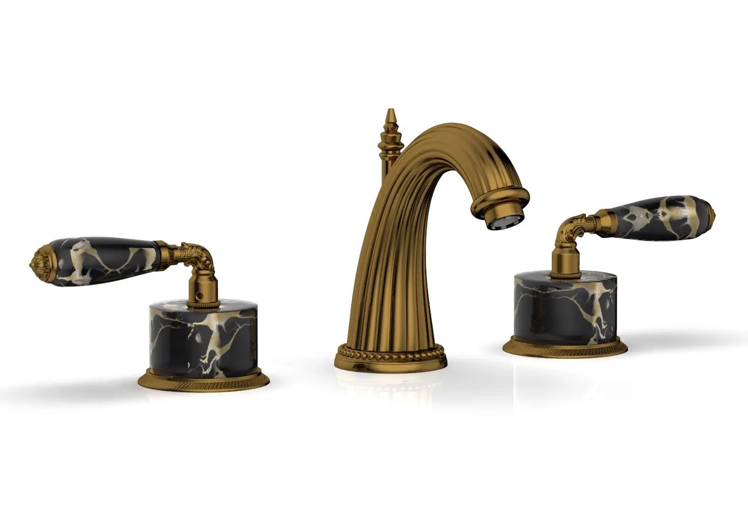 Phylrich VALENCIA Widespread Faucet Black Marble by Phylrich