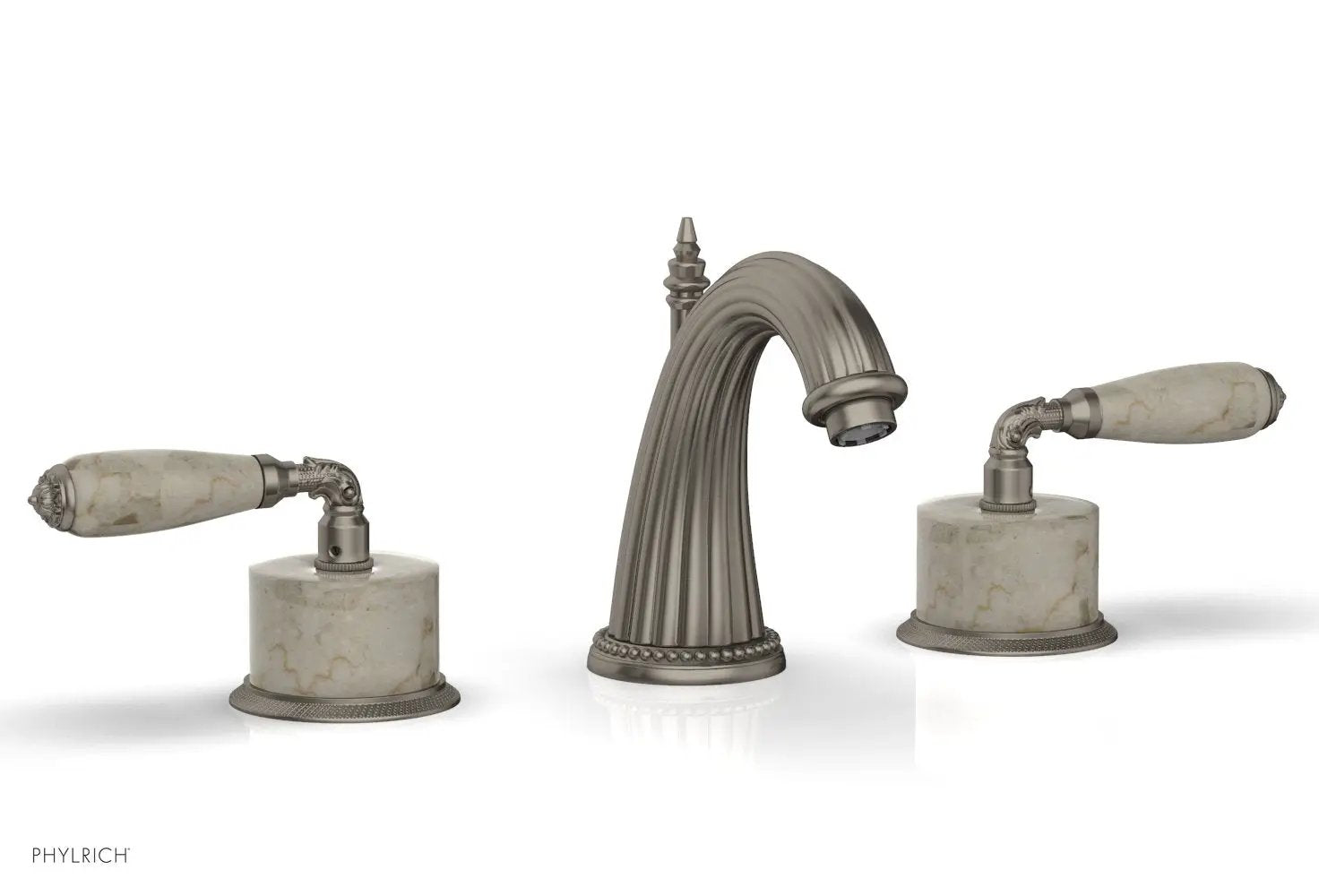 Phylrich VALENCIA Widespread Faucet Beige Marble by Phylrich