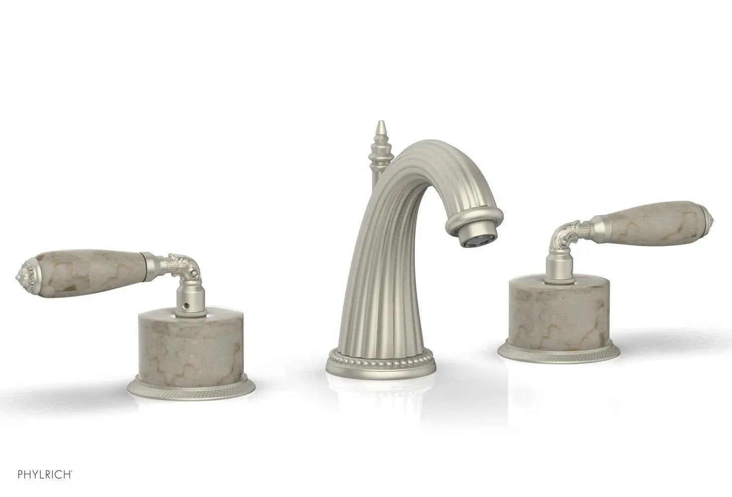 Phylrich VALENCIA Widespread Faucet Beige Marble by Phylrich