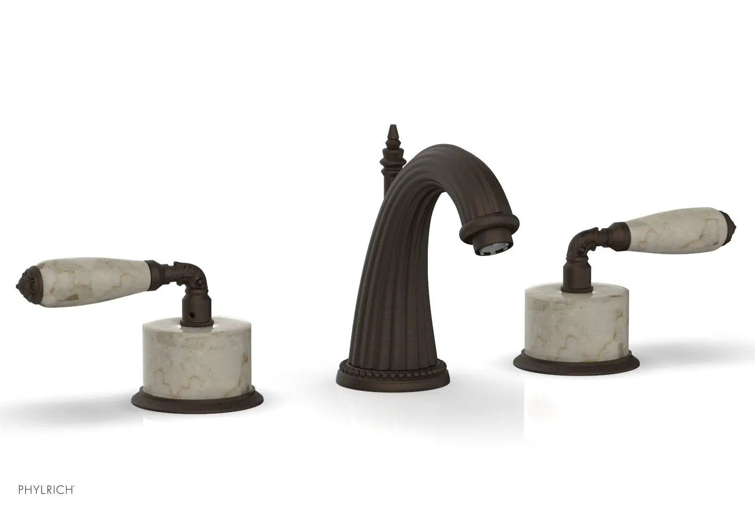 Phylrich VALENCIA Widespread Faucet Beige Marble by Phylrich
