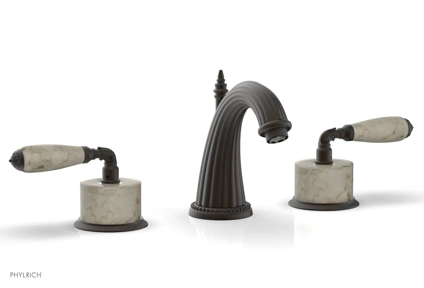 Phylrich VALENCIA Widespread Faucet Beige Marble by Phylrich