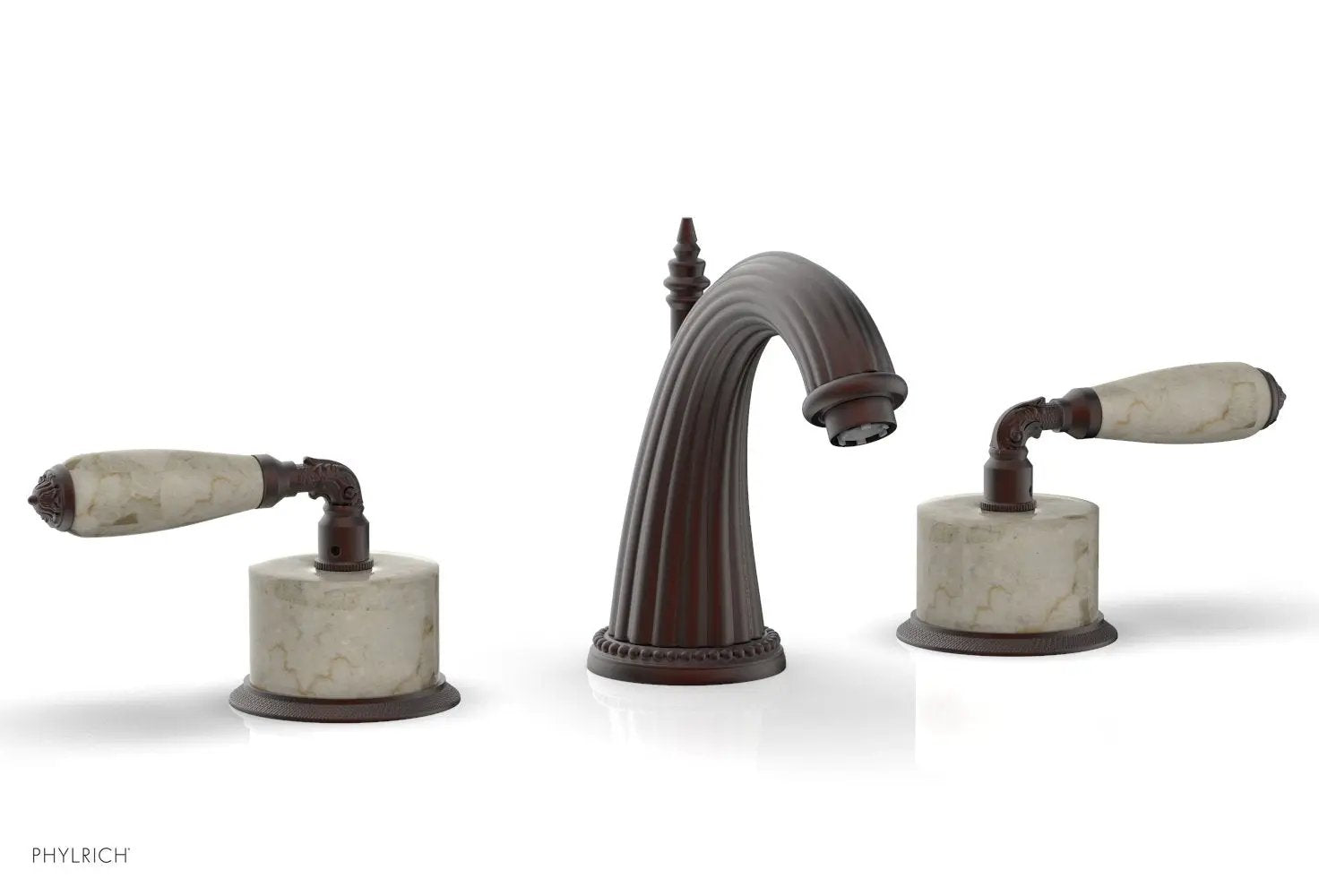 Phylrich VALENCIA Widespread Faucet Beige Marble by Phylrich