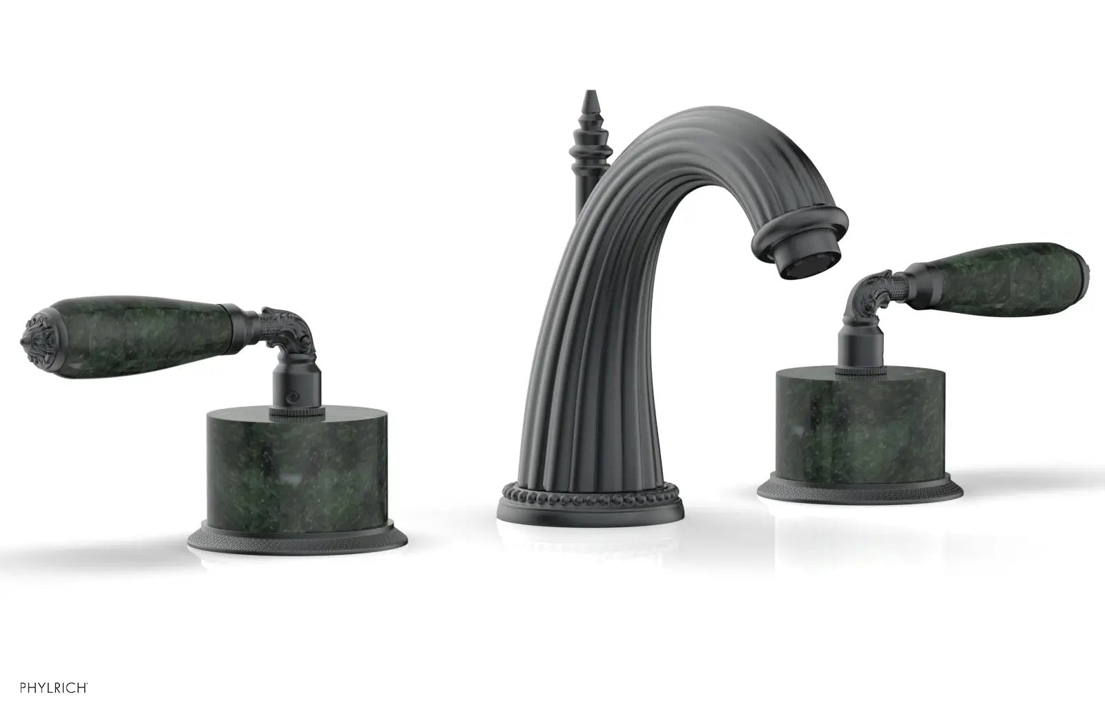 Phylrich VALENCIA Widespread Faucet Green Marble by Phylrich