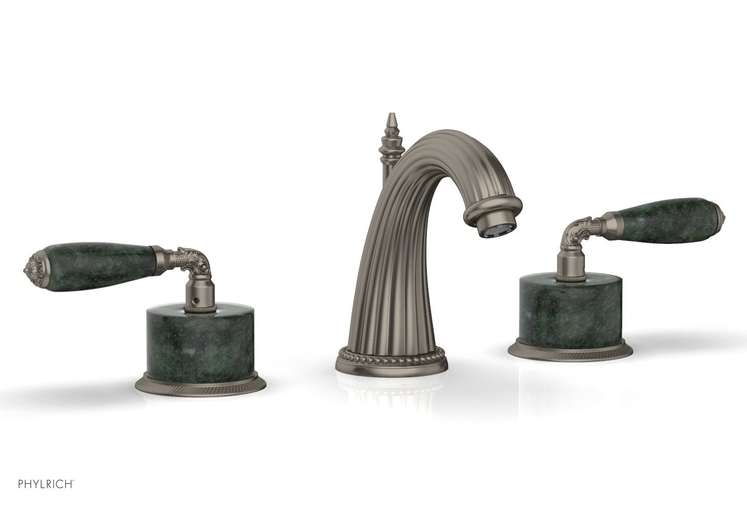 Phylrich VALENCIA Widespread Faucet Green Marble