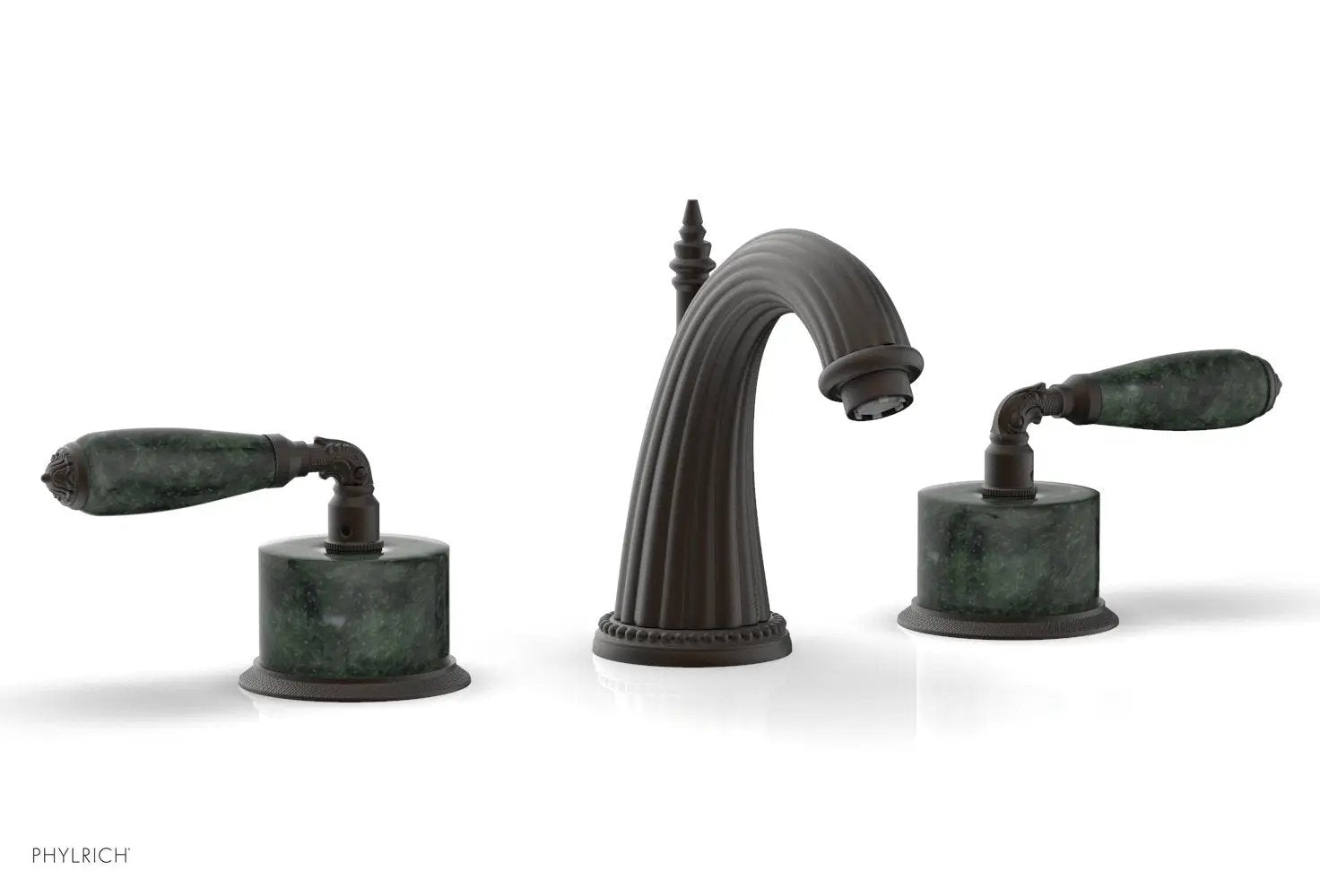 Phylrich VALENCIA Widespread Faucet Green Marble by Phylrich