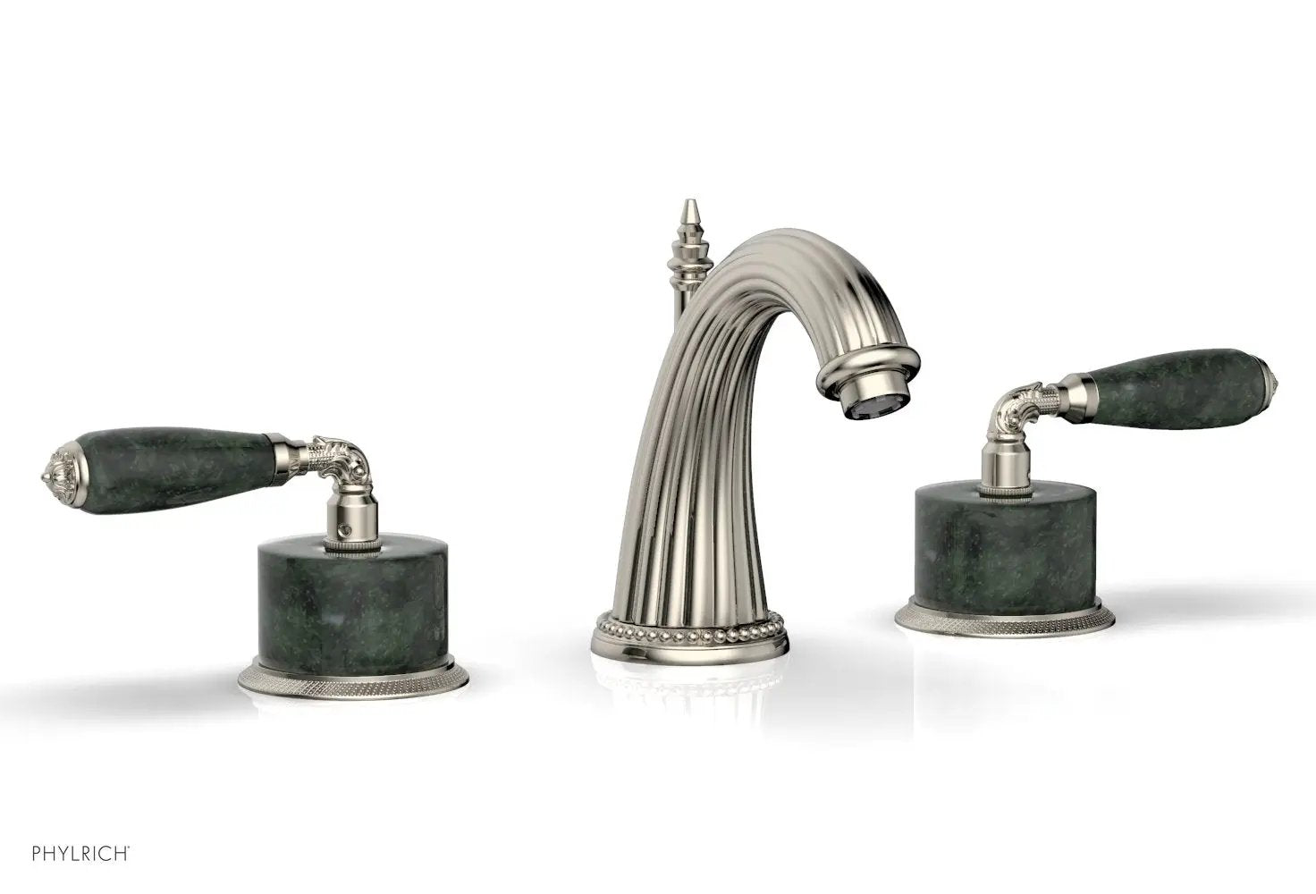 Phylrich VALENCIA Widespread Faucet Green Marble by Phylrich
