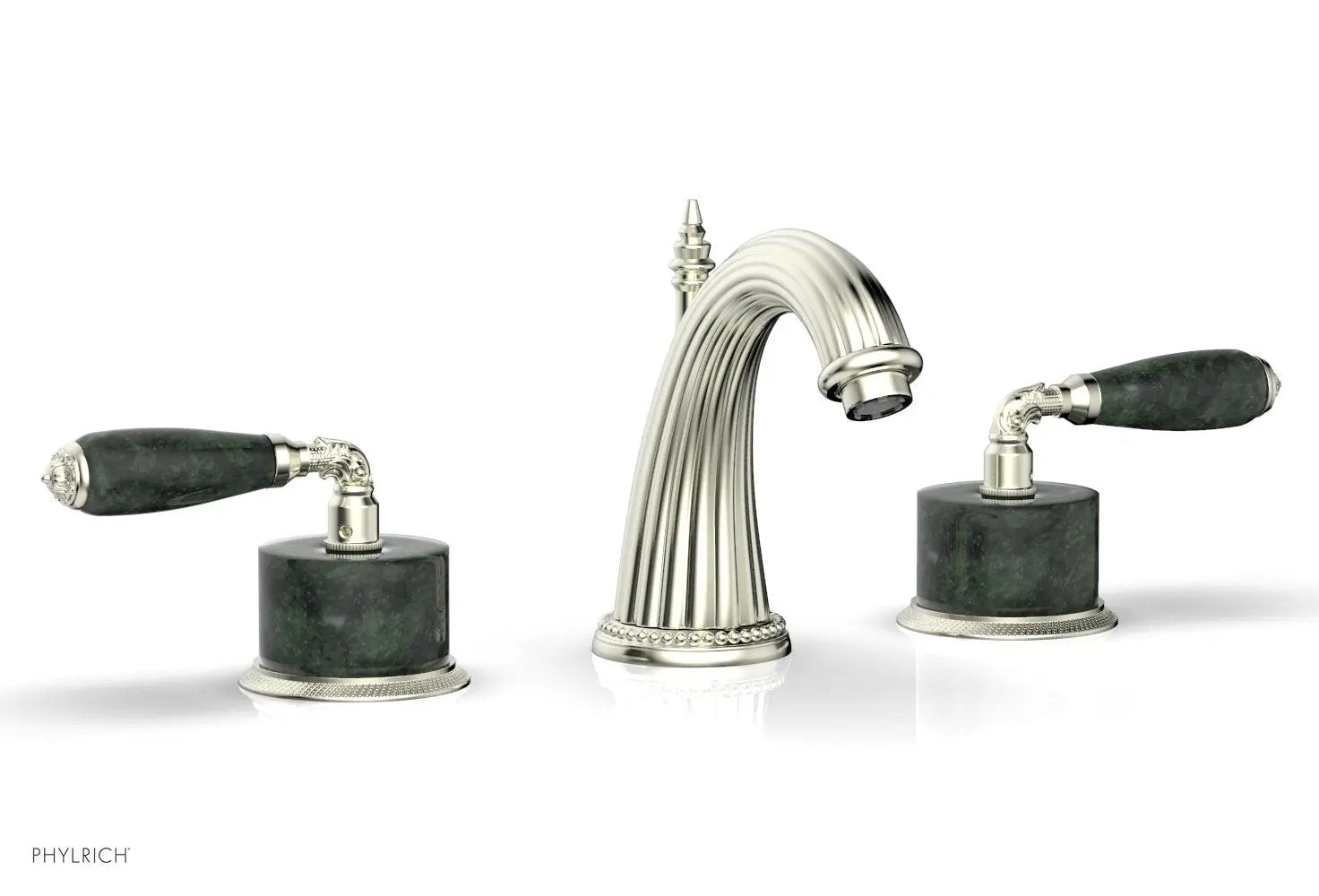 Phylrich VALENCIA Widespread Faucet Green Marble by Phylrich