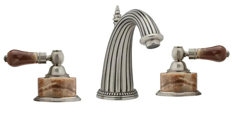 polished chrome faucet