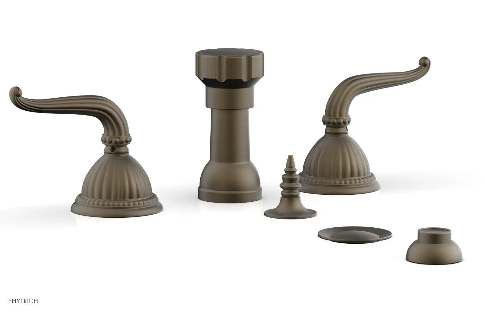 Phylrich GEORGIAN & BARCELONA Four Hole Bidet Set by Phylrich