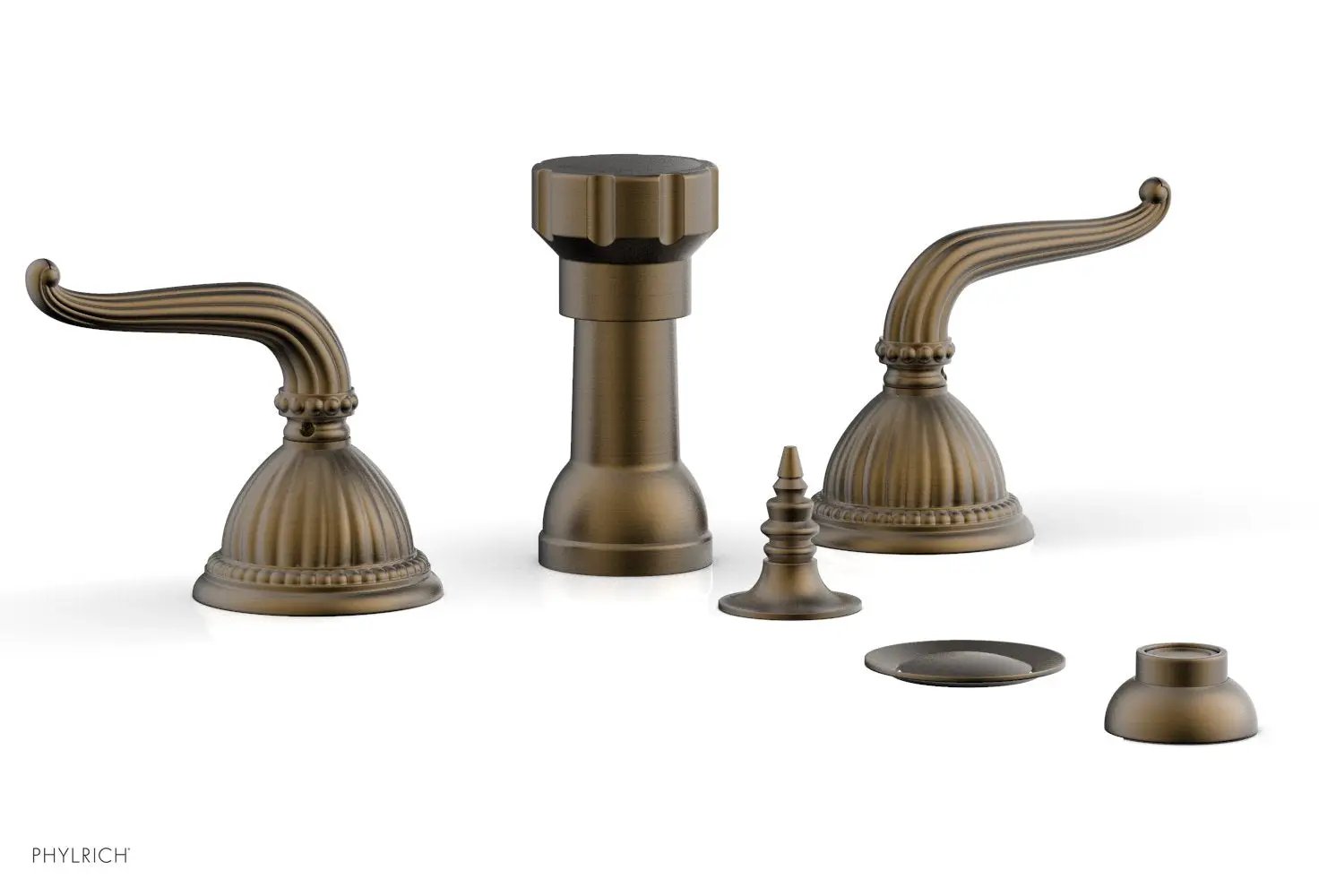 Phylrich GEORGIAN & BARCELONA Four Hole Bidet Set by Phylrich