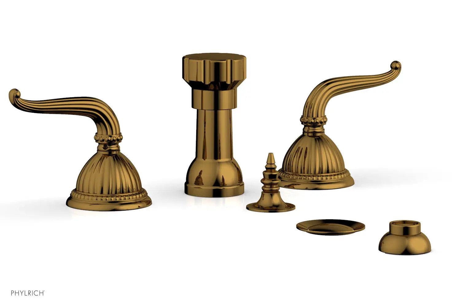 Phylrich GEORGIAN & BARCELONA Four Hole Bidet Set by Phylrich