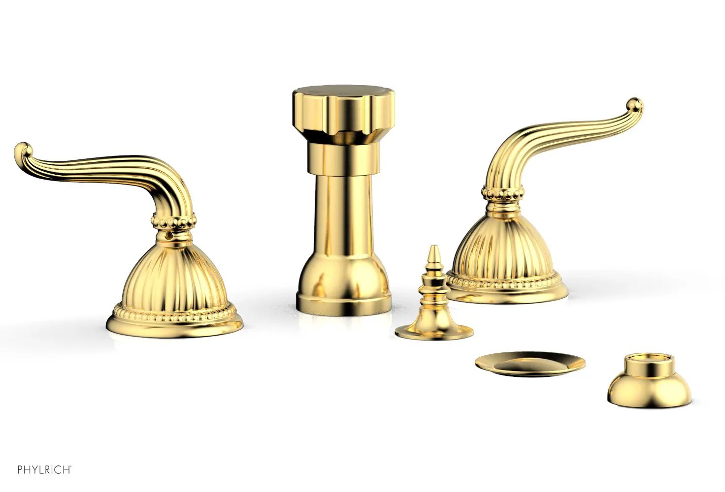 Phylrich GEORGIAN & BARCELONA Four Hole Bidet Set by Phylrich