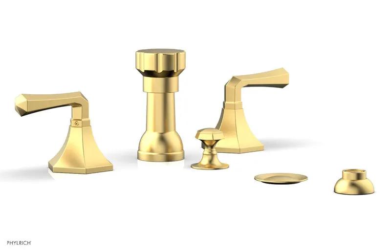 Phylrich LE VERRE & LA CROSSE Four Hole Bidet Set by Phylrich