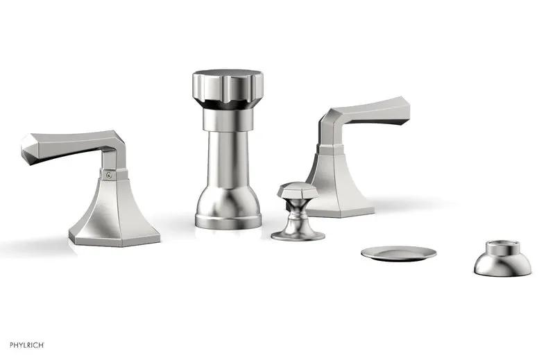 Phylrich LE VERRE & LA CROSSE Four Hole Bidet Set by Phylrich